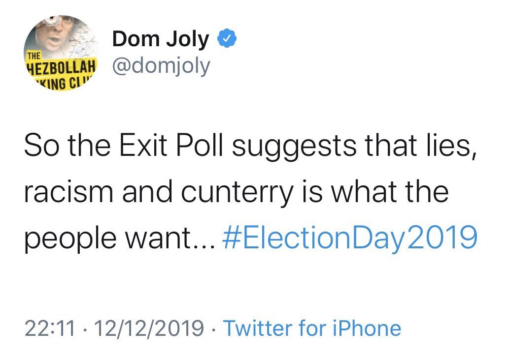 TitaniaMcGrath's tweet image. Following tonight’s devastating election results, it’s time for the left to reflect. 😞

We have clearly failed to win over the hearts and minds of our fellow citizens.

The obvious conclusion is... we didn’t call them racist often enough.