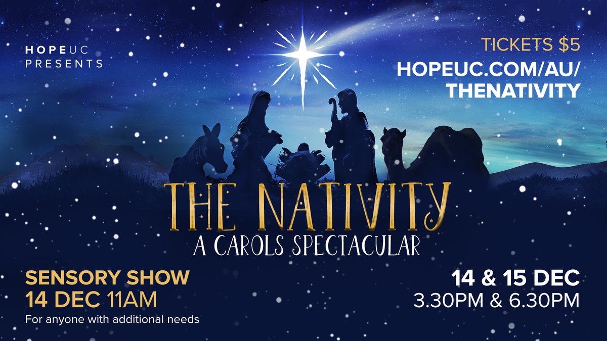 hopeuc's tweet photo. Church Life Update // THE NATIVITY starts TOMORROW 🎄🎄🎄🎅🎉🎊 - https://t.co/f0tgC3ifea https://t.co/aomFNhHeLu