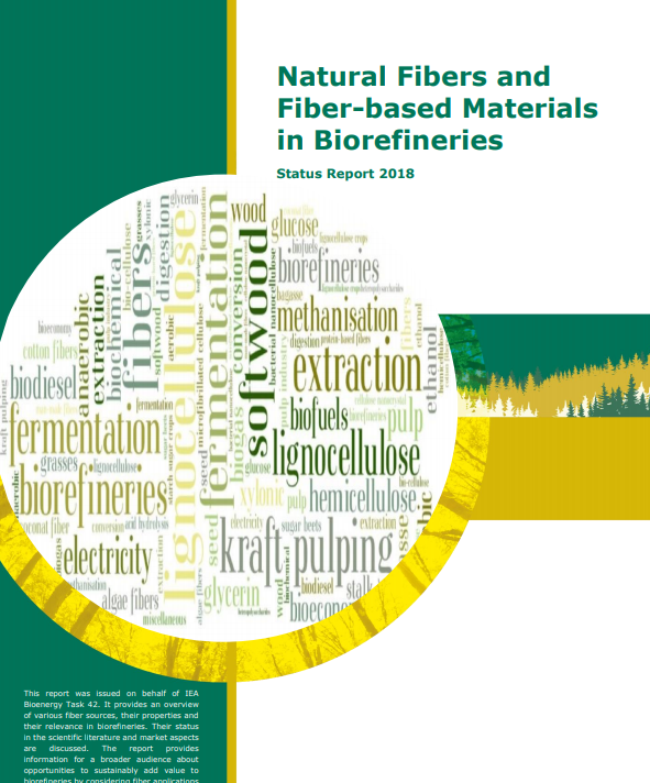 IEABioenergy's tweet photo. Which are the potential roles of biobased #fibers and fiber-based materials in #biorefinery development?

Find out the answers in the @IEABioenergy #Task42 #Report 
titled "Natural Fibres and Fibre-based materials in Biorefineries" and donwloadable 📥here https://t.co/bOukMIgvsc https://t.co/Cemyd4vlV4