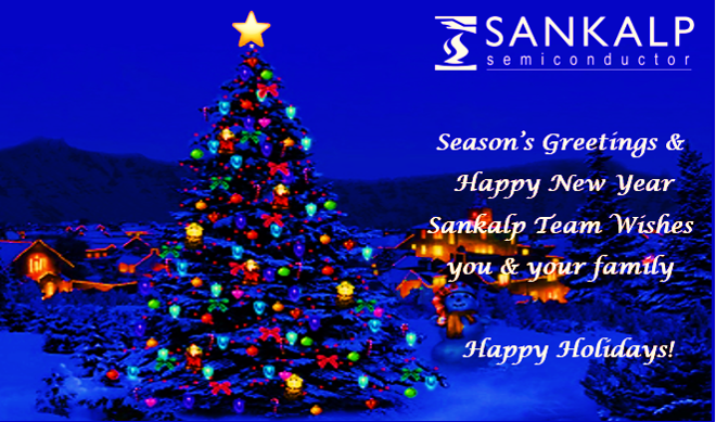 sankalpsemi's tweet photo. Sankalp #Semiconductor Wishes You Happy Holidays! https://t.co/RseheUVWBv