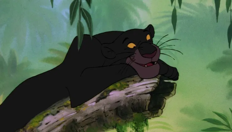 Bagheera from the Jungle Book.