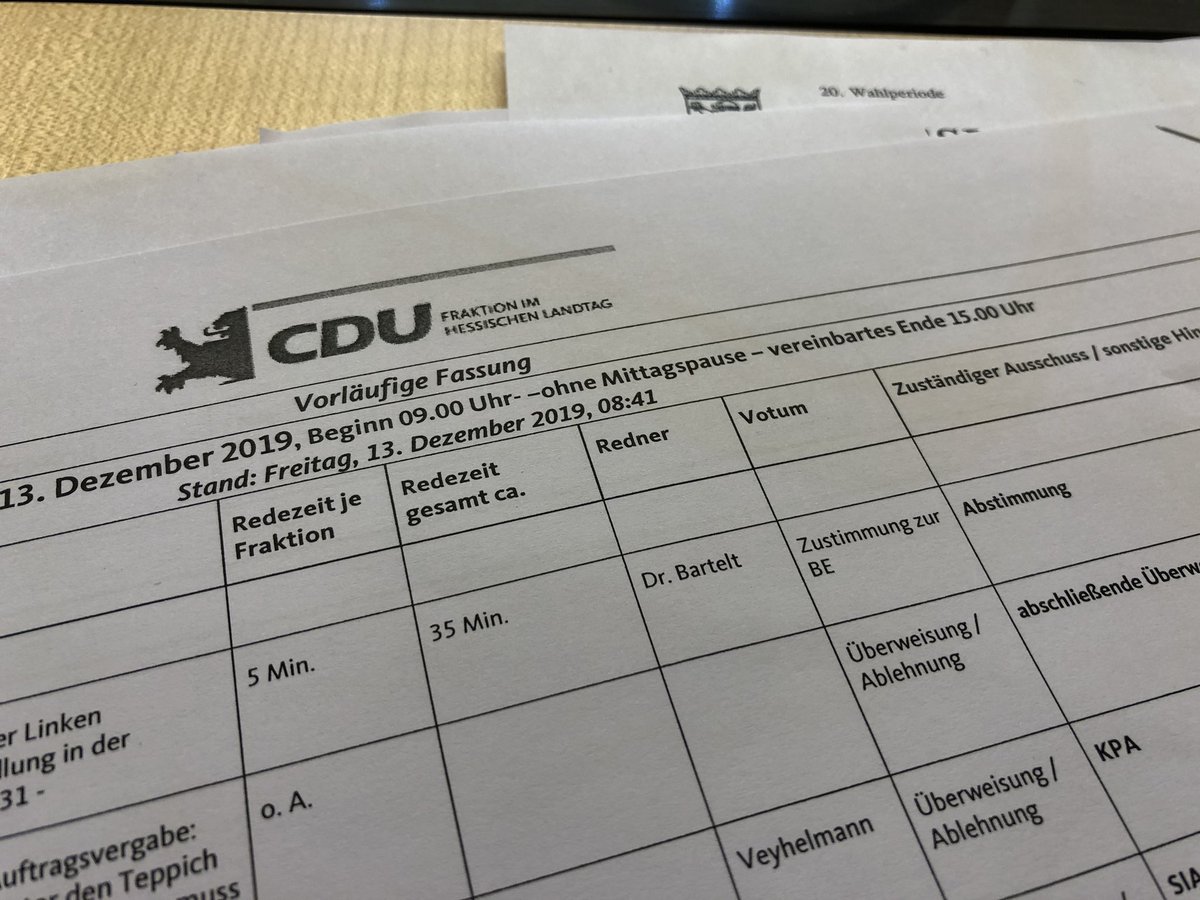 Vierter Plenartag #landtag