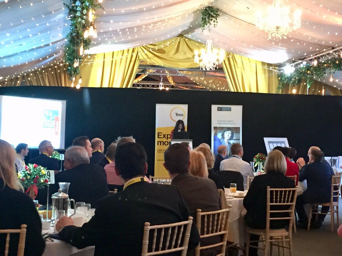 ElementsPRMC's tweet image. Christine Bhatt opens the @IoDEast Christmas Breakfast @BraxtedParkEsta on an interesting day following yesterday’s events