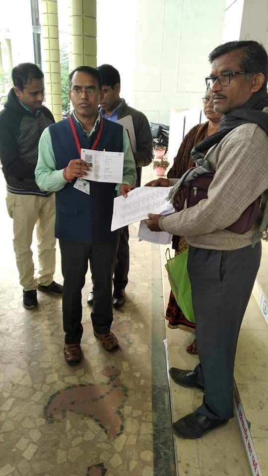 "I get my photo voterslip , Do you have ???" 
If not contact your BLO and get it . If not received till 17th Dec call at 1950 .