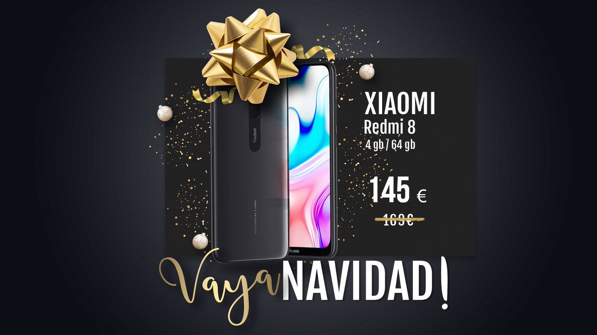 VAYAVA_ES's tweet photo. #VAYAnavidad
¿A quién le gustaría estrenar móvil estas navidades? Este #Redmi8 es un regalo perfecto para...
MÍ 🔃
Mi hermano ❤
👉 https://t.co/xJAC6VnOQo

#RegalosPerfectos #IdeasRegalo #RegalosNavidad #Xiaomi #XiaomiRedmi8 https://t.co/gfWnKB83Tc