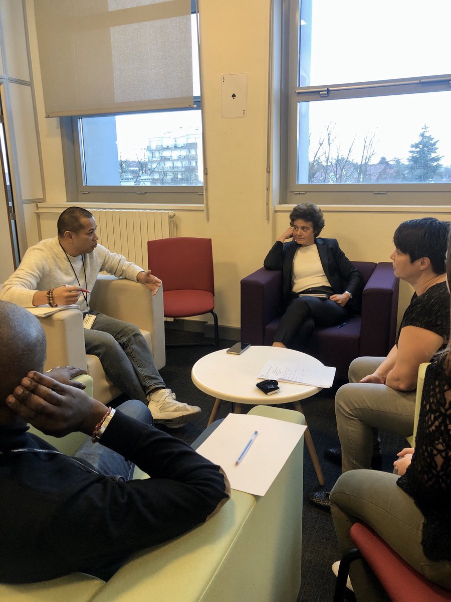 selma_khelifi's tweet photo. Visite de @laurence_jdn sur le site de Saint Maur ! #SCOIDF https://t.co/gs8D5aR0Hj