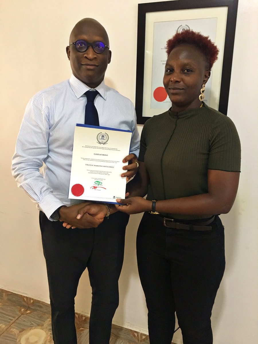 ISMLagos1's tweet image. This team has just been empowered for sales and customer relationship for 2020 and beyond.
Be like them, join our next class.
For more info: 📞08090890909 📧 registrar@ism.edu.ng
#ISMLagos #customerrelation #customerservice #strategy #marketing #management #lTGIF #feelgoodfriday