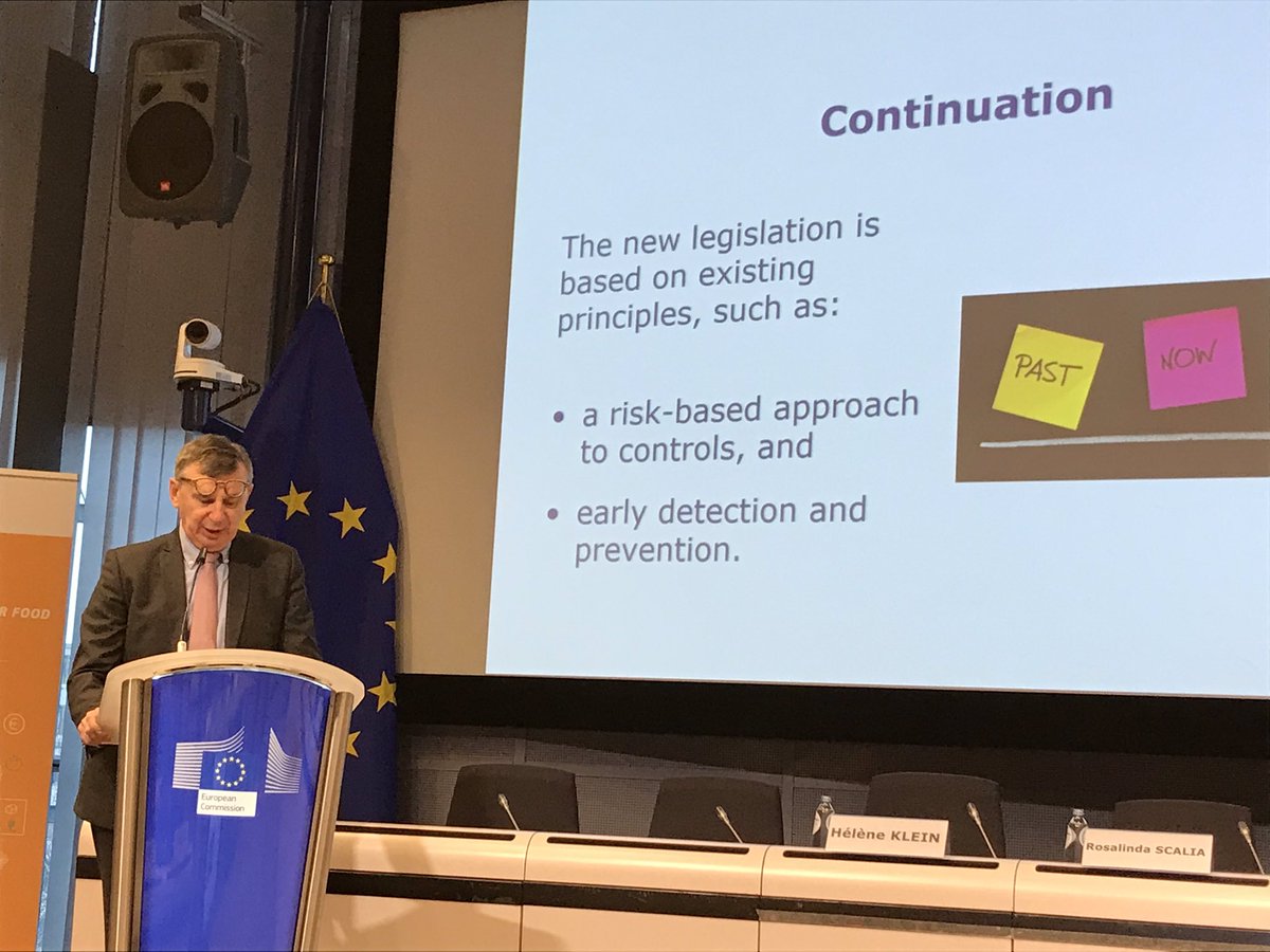 jhusukallio's tweet photo. When the basis is good you do not need to change everything. Just improve and understand the changes around us. This is why we are proud of the new #OCR2019 Regulation to come into force tomorrow. #FoodPlantsControl @VanGoethemB https://t.co/8EetRIJTP0