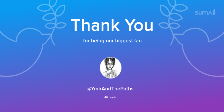 Our biggest fans this week: YmirAndThePaths. Thank you! via sumall.com/thankyou?utm_s…