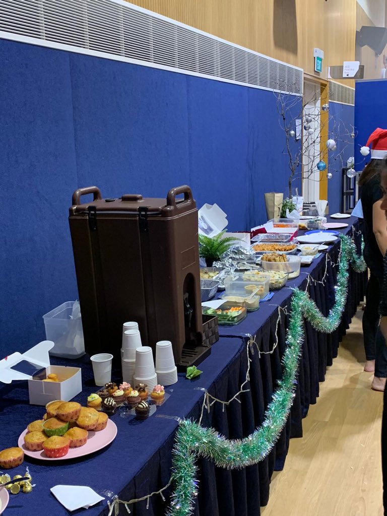 rachaelsymes1's tweet photo. Merry Christmas from @ais_singapore Infant Care Family gathering. A wonderful celebration of community #LoveCareRespect #WeAreAIS #CognitaWay https://t.co/0WIle18Kwj