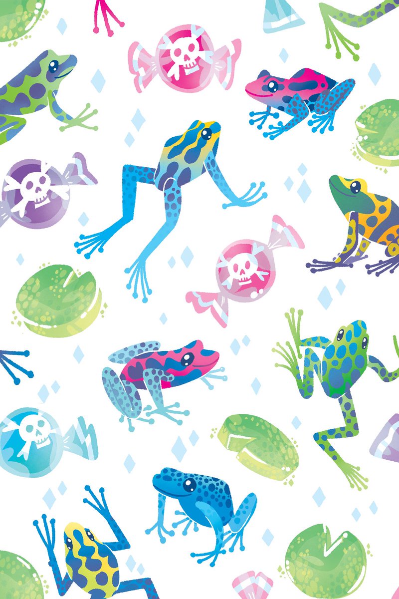audreydraws's tweet photo. Look what came in the mail 💌 Check out my poison dart frogs for @thefrogzine  ! thanks so much @Jaymajaym for organizing this, the zine is full of so much fun and beautiful art 😍 https://t.co/UywzpVbYX1