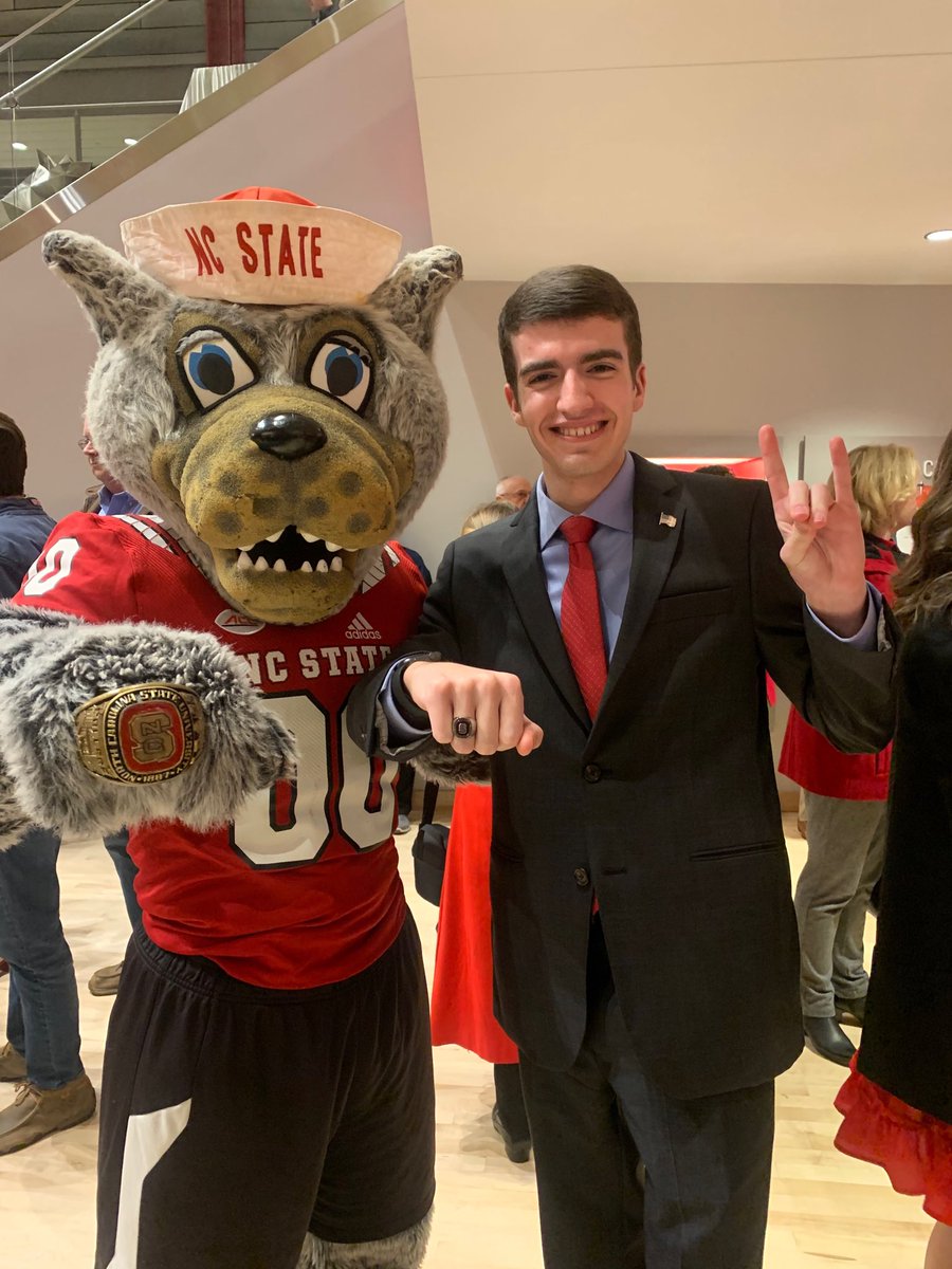 RyanCatalfu's tweet photo. I received my ⁦@NCState⁩ Class Ring last night at the Ring Ceremony!  It is really nice! ⁦@NCStateSAA⁩ ⁦@NCStateAlumni⁩  #NCStateRing https://t.co/3AqWKcVf8o
