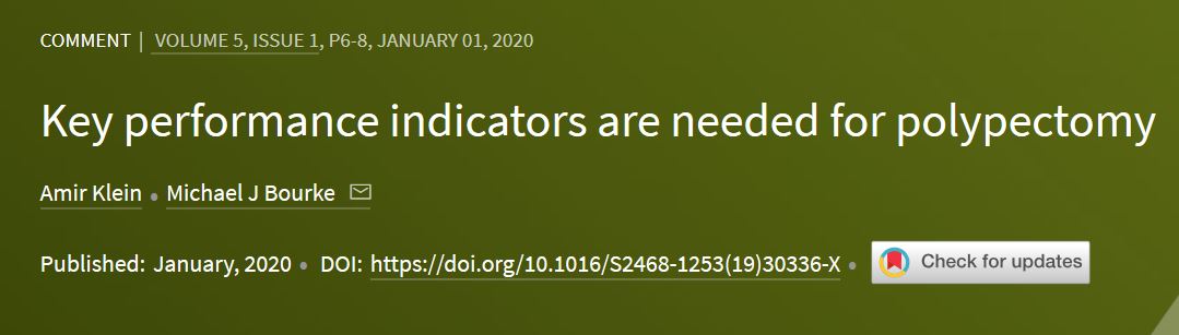 LancetGastroHep's tweet image. New Comment - Key performance indicators are needed for #polypectomy - thelancet.com/journals/langa… #KPI #endoscopy