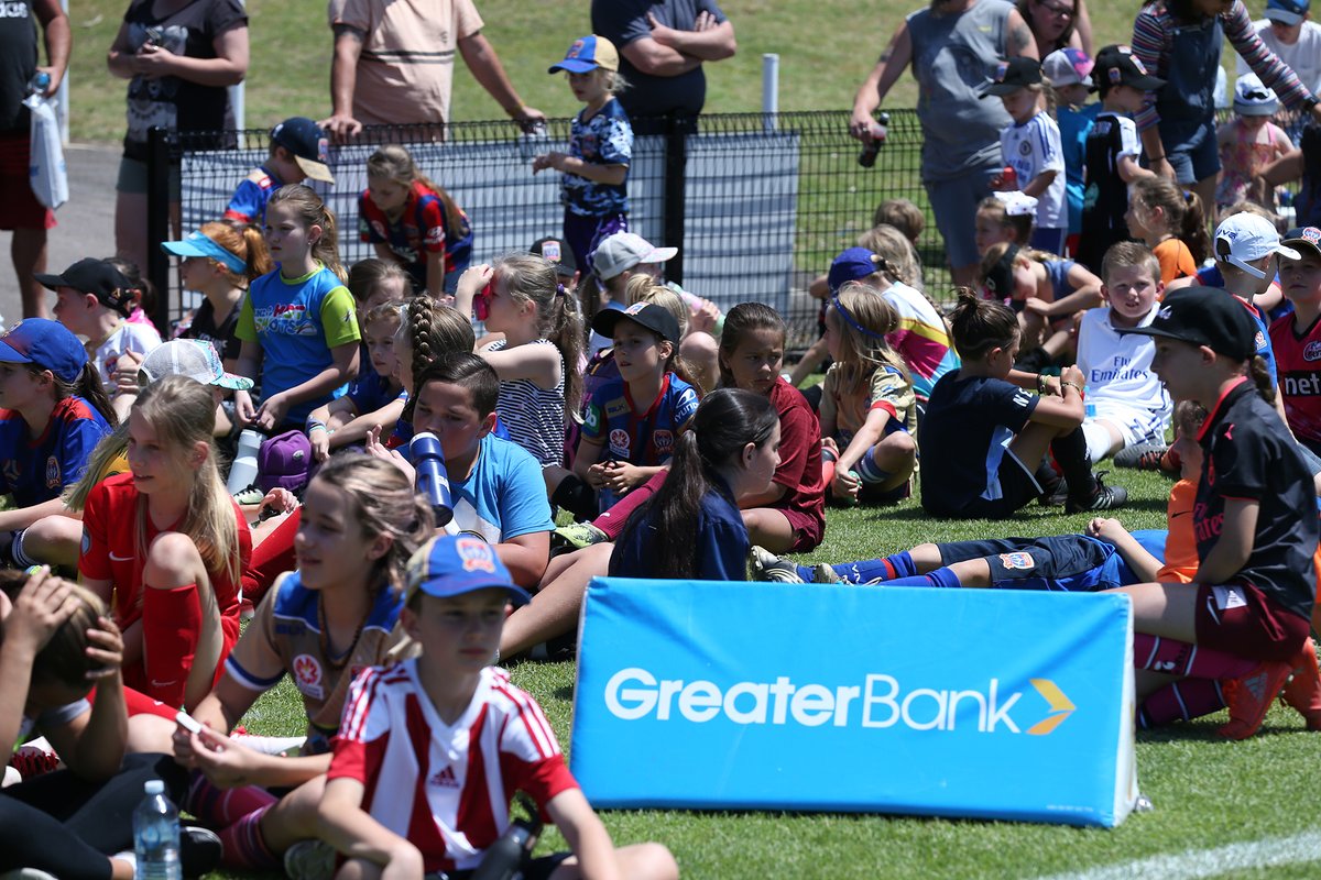 NewcastleJetsFC's tweet photo. Thanks to @GreaterBankAU, #JetsPLAY is back in Newcastle! Sign your child up for our FREE, all-@WLeague clinic on Saturday 21 December and we'll see you there! #MadeOfNewcastle

➡️ https://t.co/1oAhQ43rRE https://t.co/tzOSu4pZoY