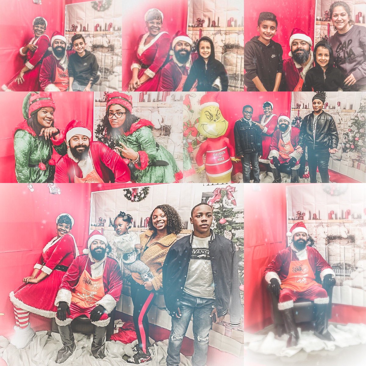 What an awesome time tonight at store 8976! Holiday Party for the kids! Few of the pics from tonight. #LancasterFamily #TheHomeDepot #Store8976 #SantaClaus #MrsClaus #Elves
