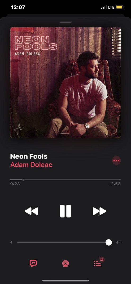 AllisonP1974's tweet photo. #NeonFools by @AdamDoleacMusic is out! Download it. Stream it. Love it! https://t.co/C57saGxZMC https://t.co/hmTcbRsTyF