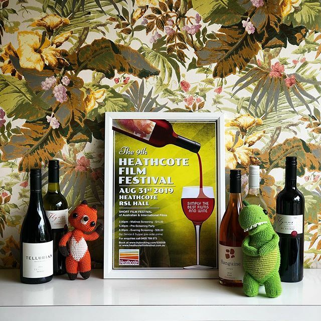 lostandfoundaus's tweet photo. Bottle-O my gosh. Thank you @heathcotefilmfestival for the Peoples Choice Award! What an honour. And the prize is nothing to wine about🍷🧟 https://t.co/11YH9ZITX9 https://t.co/jtOyZjQ5Sp