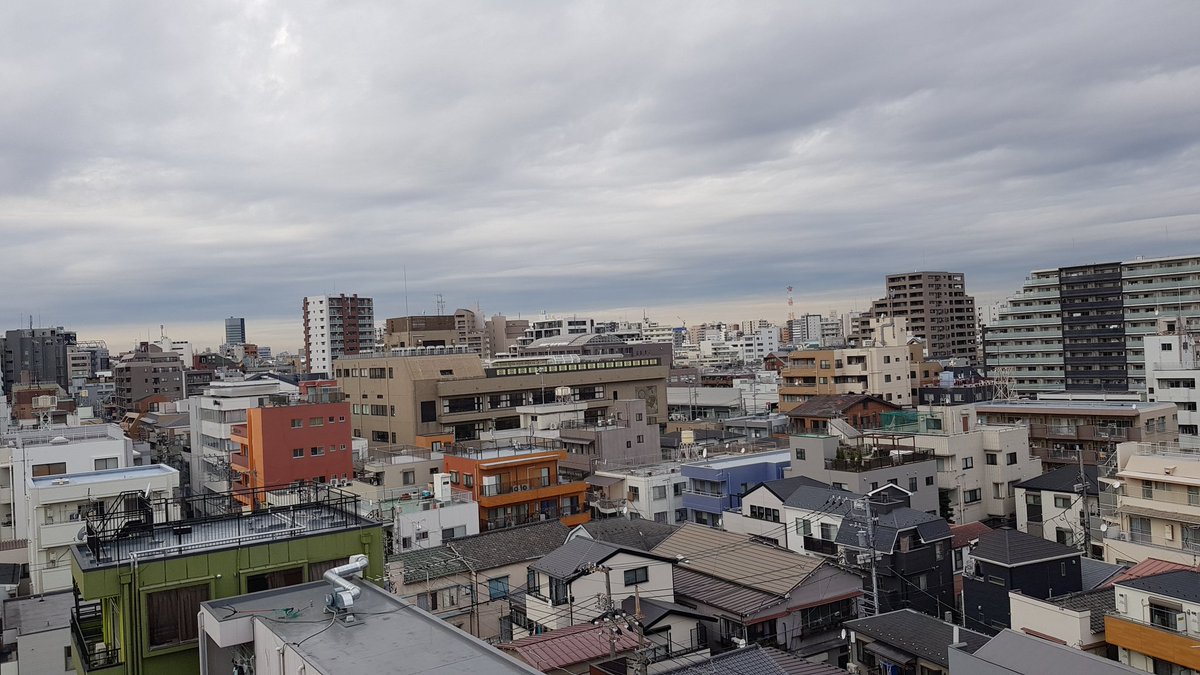 Das erste Mal in Tokyo mehr Aussicht als nur bis zur Wand des nächsten Gebäudes 😂