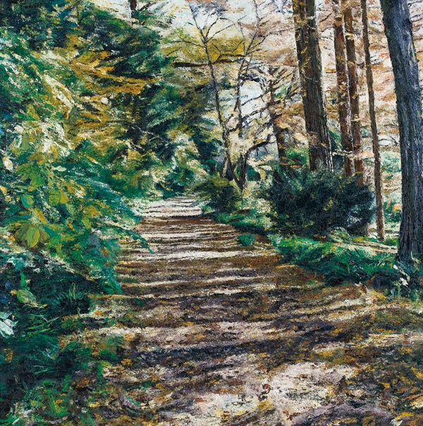 GakuPainter's tweet photo. This is also a collaboration between music and pictures.♬
It is very good for this picture and makes me feel nostalgic.✨🌳
The size of this picture is 162×130㎝https://t.co/3xxxWJKrfi
#art https://t.co/0PRLYngkXx