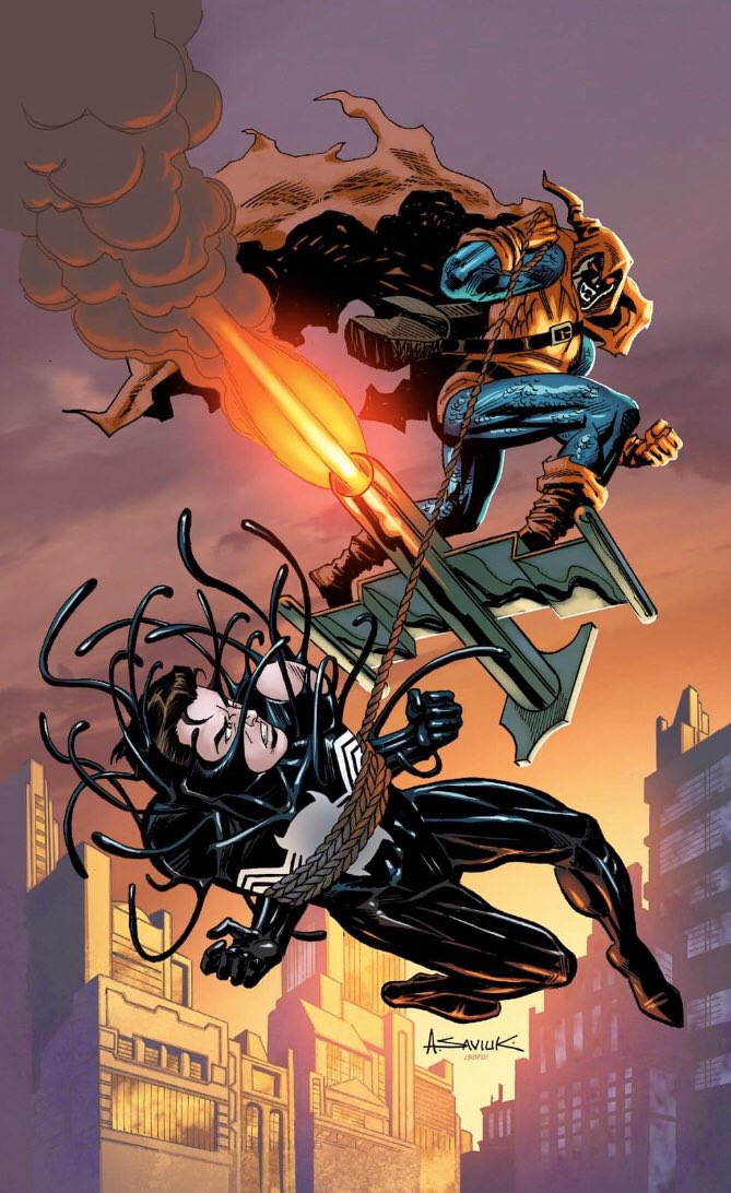 ALSpiderPhan's tweet photo. My first variant cover for Symbiote Spider-Man series 2 came out on Wednesday! https://t.co/Hk9TPUBtR8