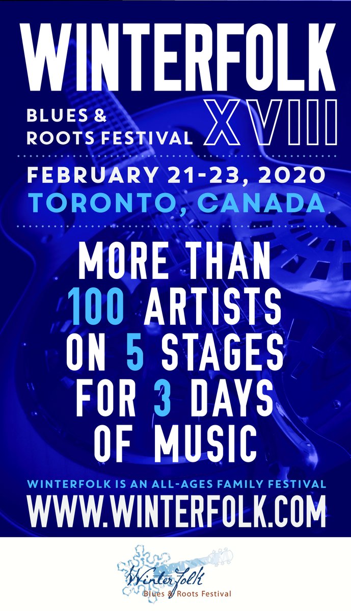 Winterfolk XVIII News: Most recent Winterfolk news letter. Winterfolk has a new home, Wristbands for $15.00 which allow access to 90 shows, and as always we invite the community to get involved as a volunteer.  winterfolk.com/whats-new-at-w…
#winterfolk #folkmusic #torontomusic