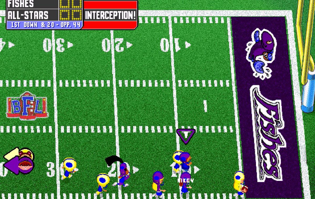 HumongousFishes's tweet photo. We've got Webber on Webber drama.

Ashley jumps the Sidney slant and goes 43 yards for 6.

All-Stars 7, Fishes 0- 0:17 1Q

#SCCB #GillsandGlory https://t.co/ir74fp8OzA