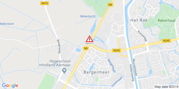 Melding ongeval Bergen