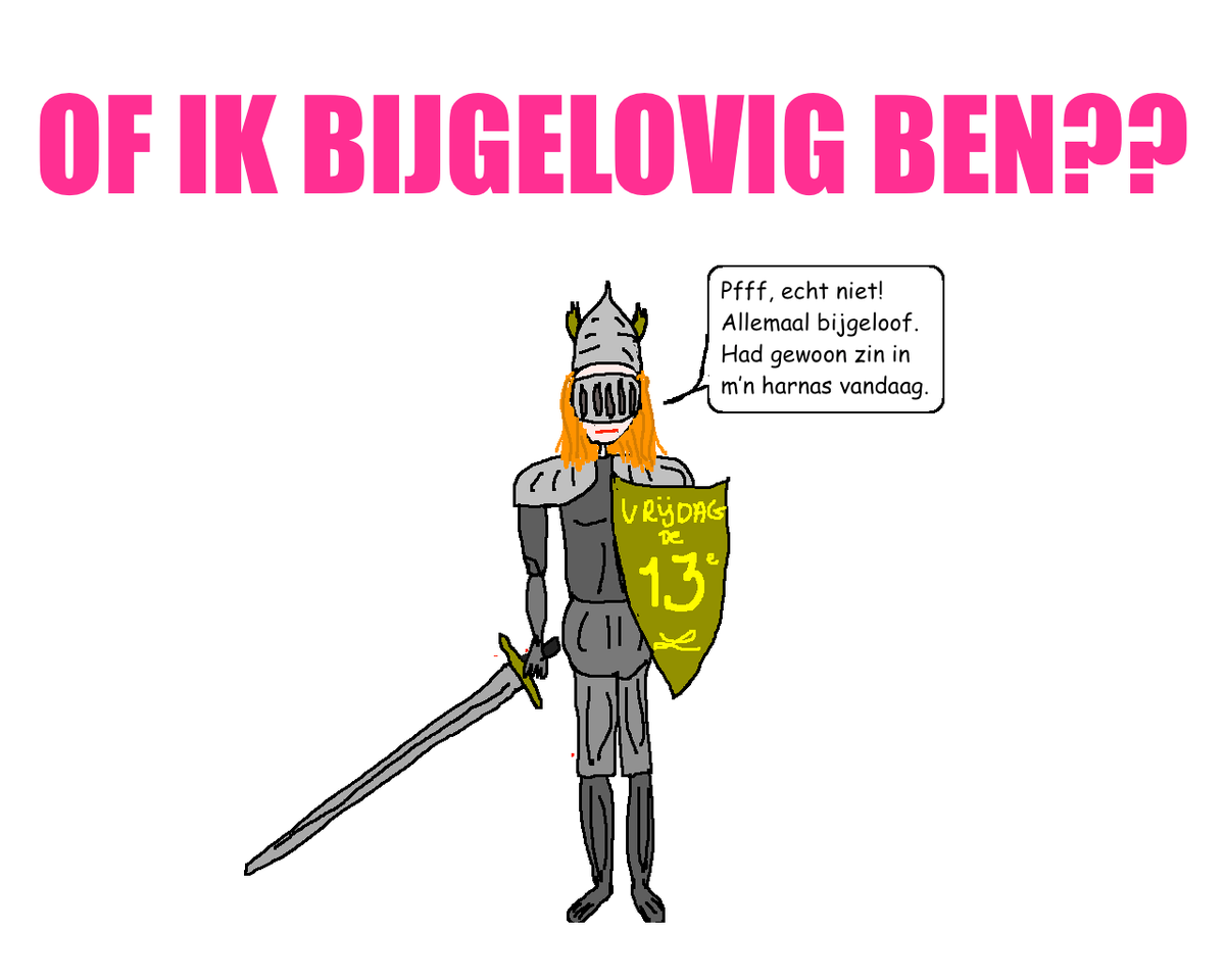 ElkeDagDicht's tweet photo. #vrijdagde13e #gewapend https://t.co/WxtbsT4888