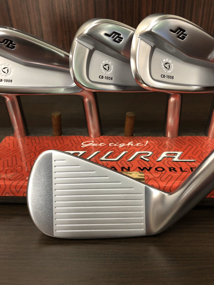spinlinegolf's tweet photo. 今日もCB-1008 三浦技研　歴代モデル中最多販売モデル　CB-1008アイアン　発売から4年経ちますがよく売れています😉 #スピンラインゴルフ #スピンライン #三浦技研 #ミウラフォージド #神の手 #姫路アイアン #市川アイアン #兵庫県三木市 #cb1008
#ゴルフ
#spinlinegolf　 #spinline https://t.co/nEqvIyynFc