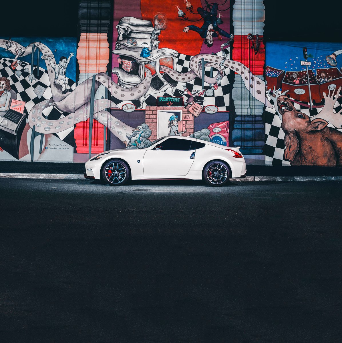Supercar Graffiti Wallpaper