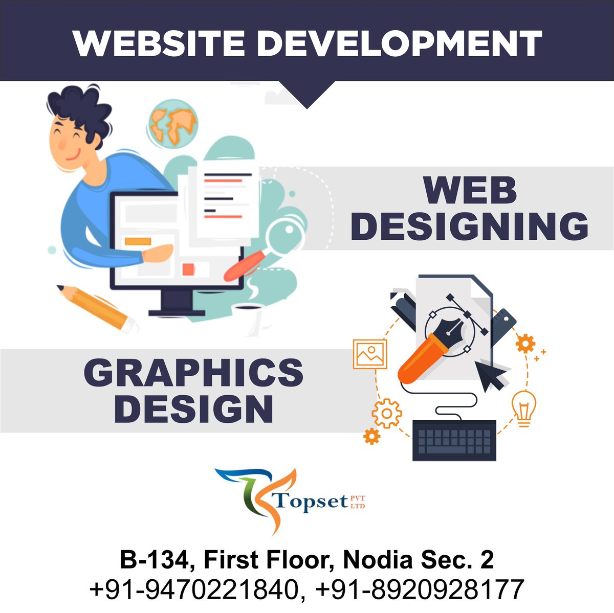 Shadabh25540912's tweet image. #1WebsiteDesign & Development
We are providing #WebsiteDesign &
1)-#DynamicWebsiteDevelopment +
2) #IprovideeCommerce-#Website development
Contact us: Call or Whatsapp: 9470221840 Email id: vivekkr1706@gmail.com
--
Thanks & Regards,
Vivek Kumar
