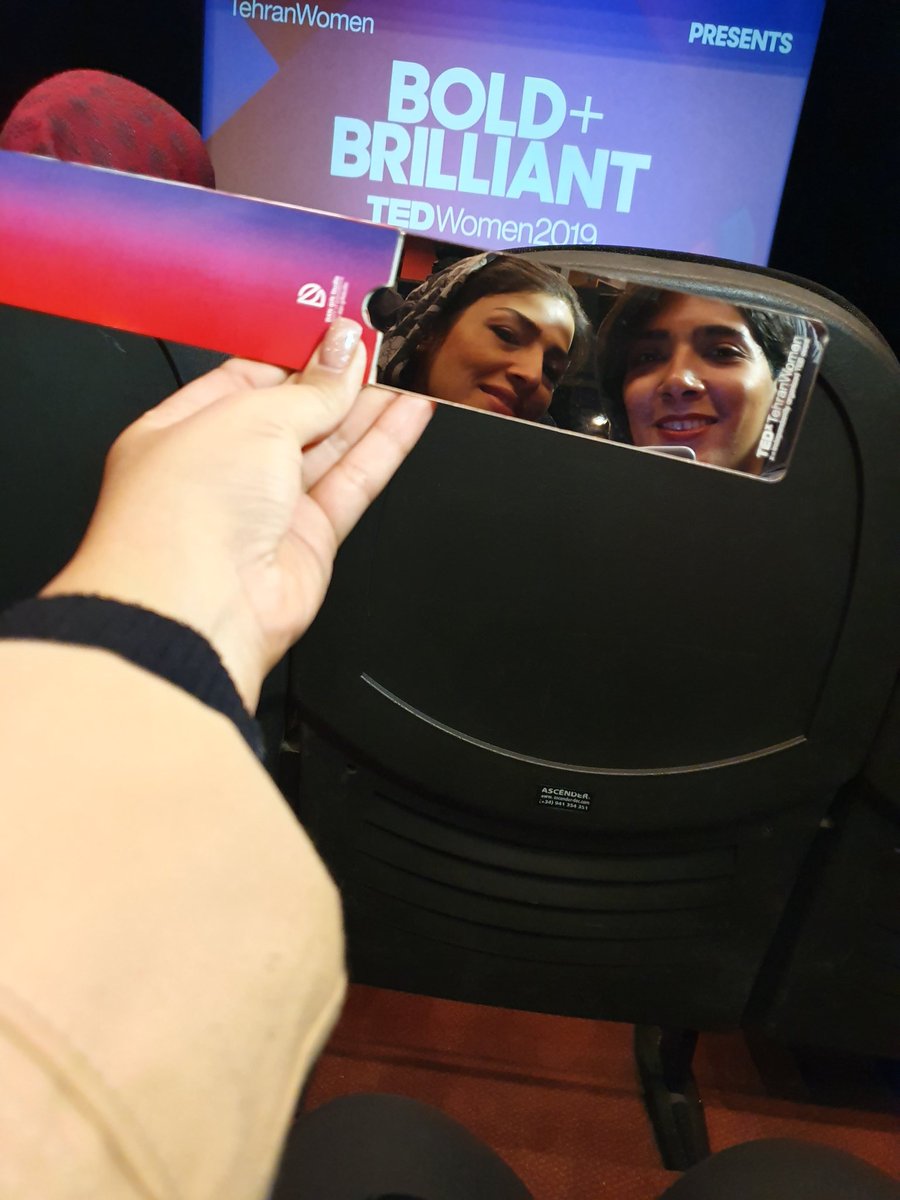 mahdie_tmsk's tweet photo. Bold &amp; brilliant 
#tedxtehranwomen
#tedxtehran https://t.co/SZspk8ryAS