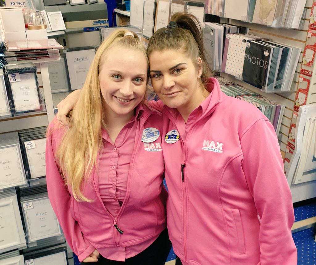 Our pink ladies in Erdington. Cracking standards &amp; fab performance! Keep it going team