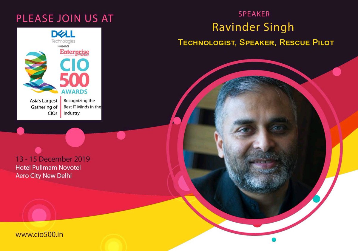 thetechprophecy's tweet photo. Looking forward to @ravinps session at #CIO500 @EntITworld @EnterpriseWorld event at Novotel, New Delhi. #CIO500 #CIOAwards2019 #CIOchoice #technology #dataprivacy 
 #CIO500 #CIOAwards2019 #CIOchoice #technology #dataprivacy @ciokclub @CIOin @ET_CIO @cioandleader @CIOPowerList https://t.co/qIcUFAzcUu