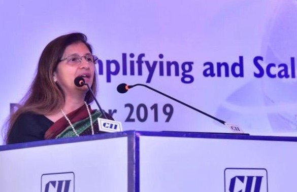 CIIEvents's tweet photo. #FinancialServices is the backbone of India's economy & strengthening it is very important to reach #5TrillionDollarEconomy~@krmewawala, Chair, CII Maharashtra State Council, Head-Business Development & Chief Ethics Counsellor @tatacapital at #CIIFDS #CII4WR https://t.co/ldb8i7Zr5J