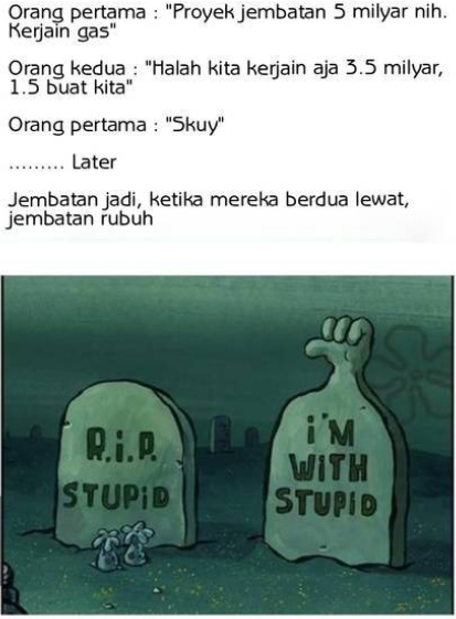 onecak's tweet photo. Kisah Koruptor..  https://t.co/kgJfedSlI7 https://t.co/uHtKnyjEEh