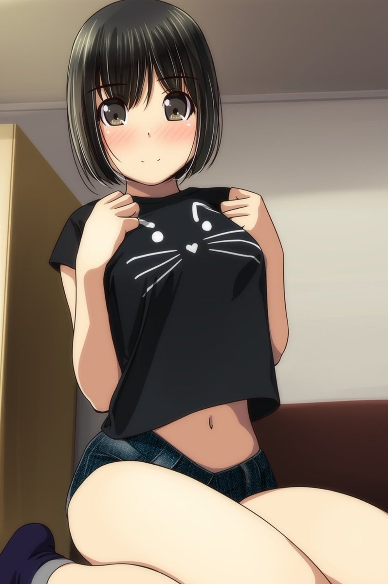 blackhairtease's tweet photo. Hehe~
I betcha wanna take a peak under this shirt huh~
Why dont you like and RT and MAYBE you can get blessed by aiko~
#openrp
*aiko rubbed at her breasts blissfully infront of you even letting out a soft moan * https://t.co/tCRlUN5K4g