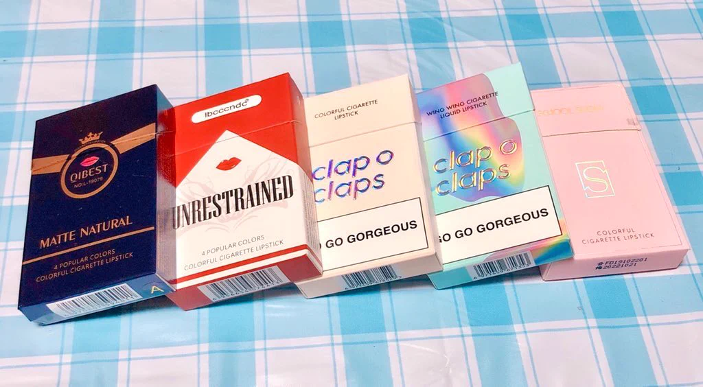 タバコ風リップの新コスメ登場？デザインが素晴らしいと話題に