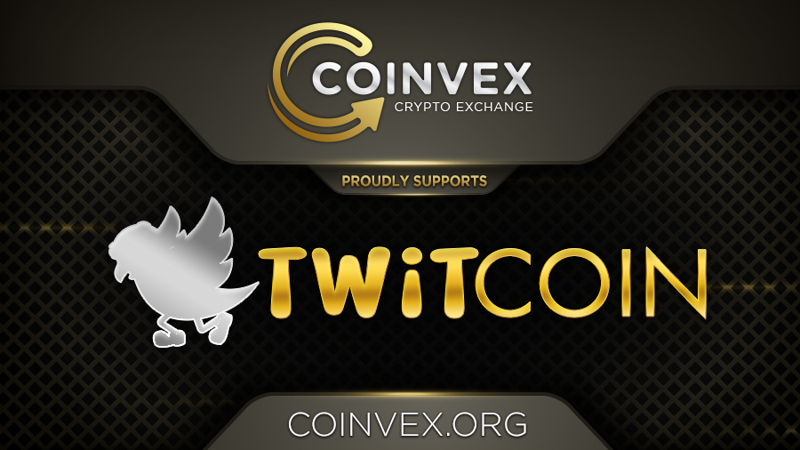 Coinvexchange's tweet image. $Twit @Twit_Coin_Rocks is the newest #crypto listed on coinvex.org

Now offering special listing discount when using $D @denariuscoin 

$BTC $LTC $DOGE