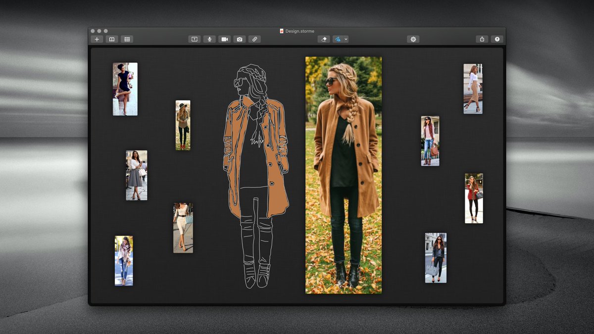 StormeApp's tweet image. Check out our beautiful and easy-to-use macOS brainstorm &amp;amp; whiteboard app now with Dark Mode support! apps.apple.com/app/storme/id1…