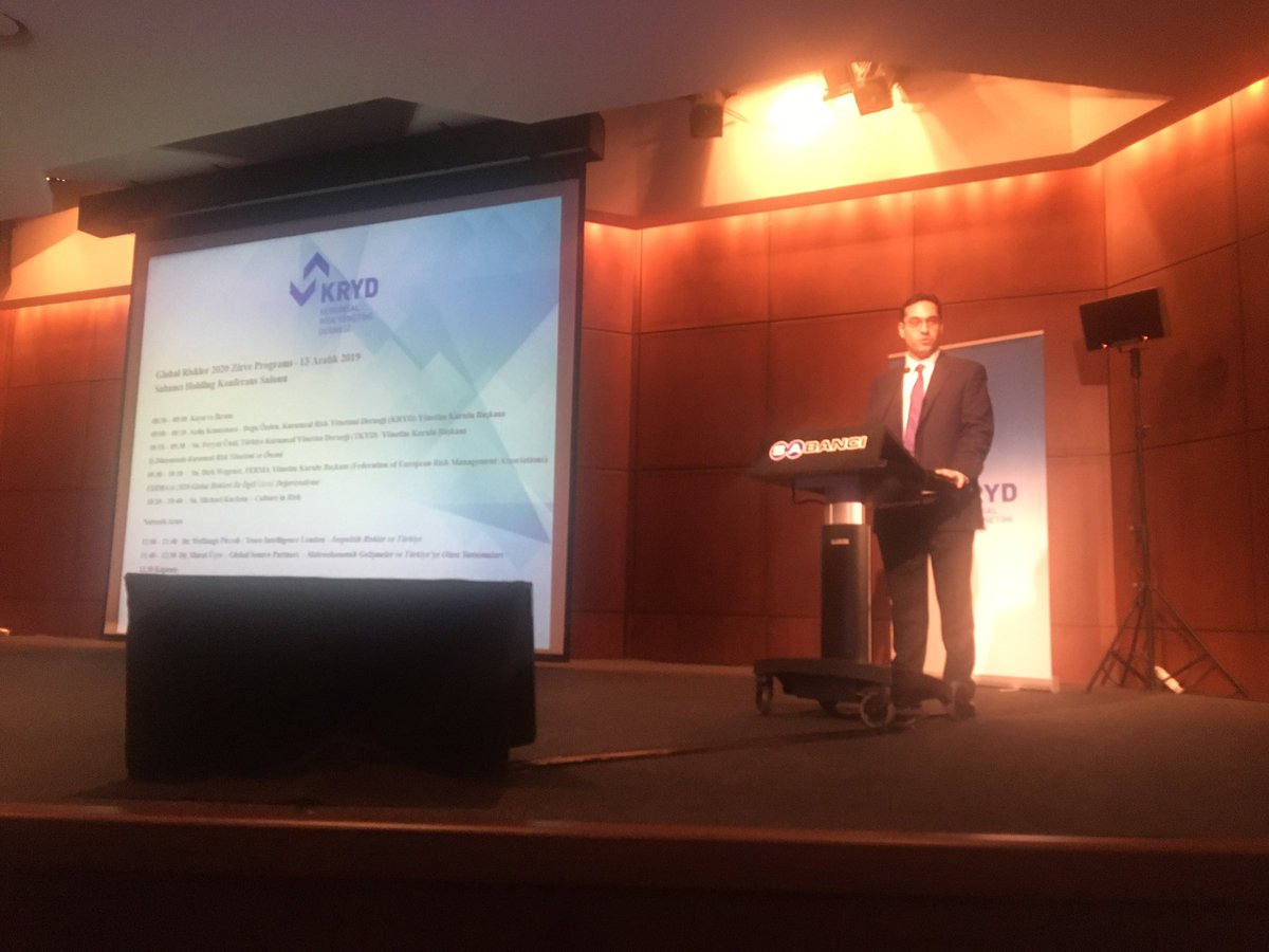Global Riskler 2020 zirvesinde TKYD YK Başkanı Sn.Feyyaz Ünal konuşmalarını gerçekleştiriyor. <a href="/TKYD_dernek/">TKYD</a> <a href="/feyyazunal/">Feyyaz Ünal</a>