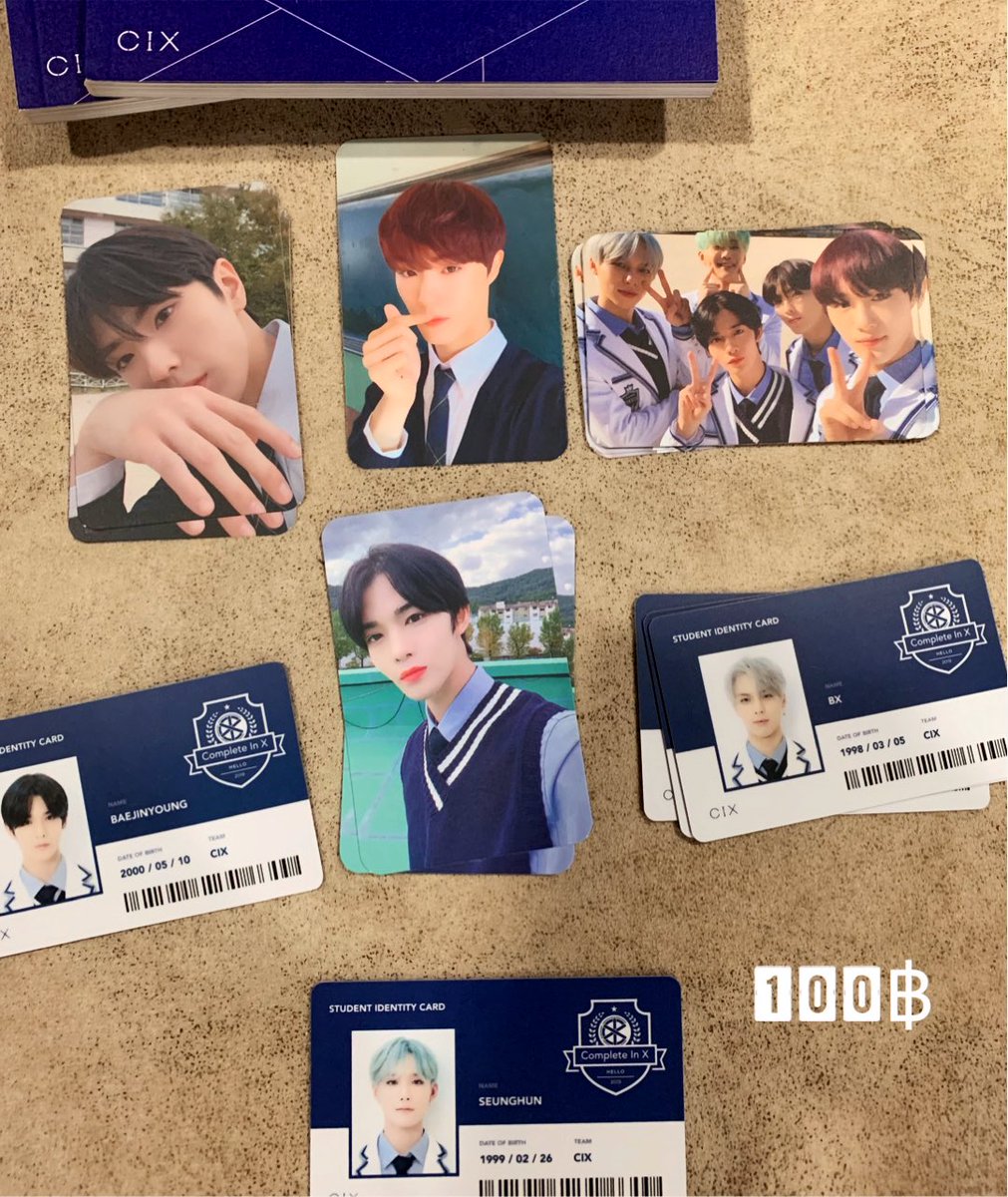 MookieChoi's tweet photo. ขายการ์ดและบัตร นร. ในบั้ม #CIX ราคา 100฿ และเล่ม ฟตบ 70฿ สนใจ DM ได้เลยค้า *นัดรับหน้างาน Kmet ได้ #ตลาดนัดCIX #ตลาดนัดFix #HelloStrangePlace #CIXHelloStranger #CIXHelloStrangerinBKK https://t.co/ZdpuTVIBdK