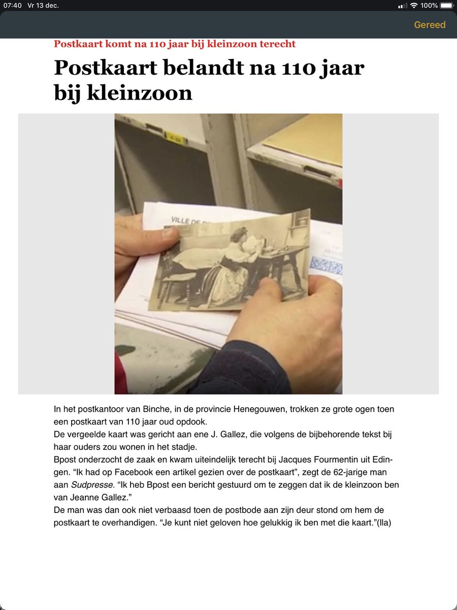 GeertBriers's tweet image. Onze pakketten die we verzenden via Bpost doen er ook lang over of raken verloren, maar het kan altijd erger 😜 @bpost_nl