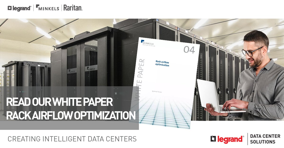 Download the Minkels whitepaper on rack airflow optimization in the data center bit.ly/2rnF11V

#Legrand #Minkels #Raritan #Servertechnology #airflow #IToptimization #datacentre #datacenterexperts #racks #serverracks #cabinets