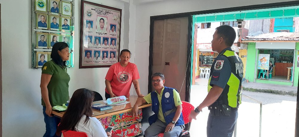 Visitation and dialogue at Brgy. San Gabriel, GMA,Cavite.