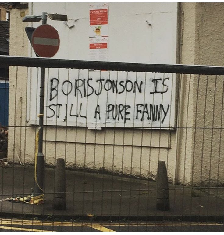 Found this photo on my Instagram from 2016. No matter the result, I suspect Glasgow’s opinion hasn’t changed much since then #GE2019 <a href="/TheLastLeg/">Dan</a>