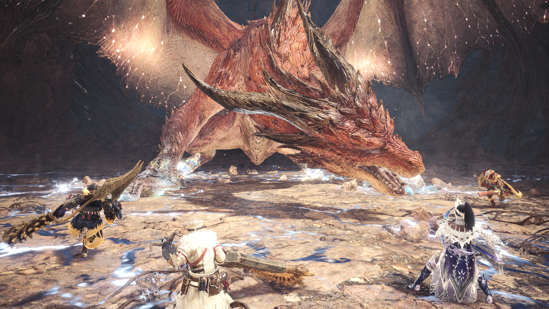 モンスターハンターワールド アイスボーン公式 On Twitter １体 のムフェト ジーヴァに集会エリアの全ハンターで挑み 幽境の谷の最下層まで追い詰めて討伐を目指します ムフェト ジーヴァは体力が減少すると 今いるエリアの地脈エネルギーを吸収