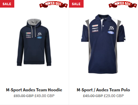 rallyemerch's tweet photo. Massive Christmas savings live right now in the Rallyemerchadise Winter Sale... Choose the perfect last minute gift while socks for the ultimate WRC fan
https://t.co/Bx9e6ZTdoP https://t.co/XyUoeyThht