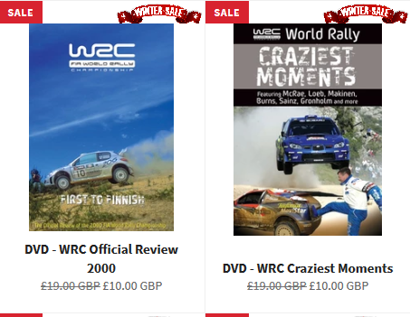 rallyemerch's tweet photo. Massive Christmas savings live right now in the Rallyemerchadise Winter Sale... Choose the perfect last minute gift while socks for the ultimate WRC fan
https://t.co/Bx9e6ZTdoP https://t.co/XyUoeyThht