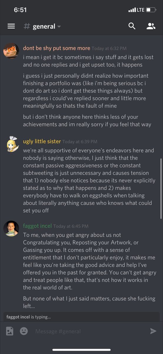 artstyvibe1's tweet photo. Imagine thinking I was taking advantage of you when y’all pick and chose when the fuck to listen to me lmao ok but I’m the insensitive 18 year old taking advantage of you for the truth https://t.co/C7FcRFDSYQ